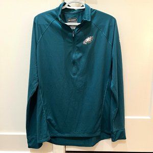 Women's Under Armour Philadelphia Eagles Quarter Zip XL